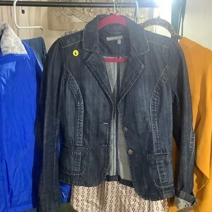 #6 Dark Wash Women's Jean Jacket